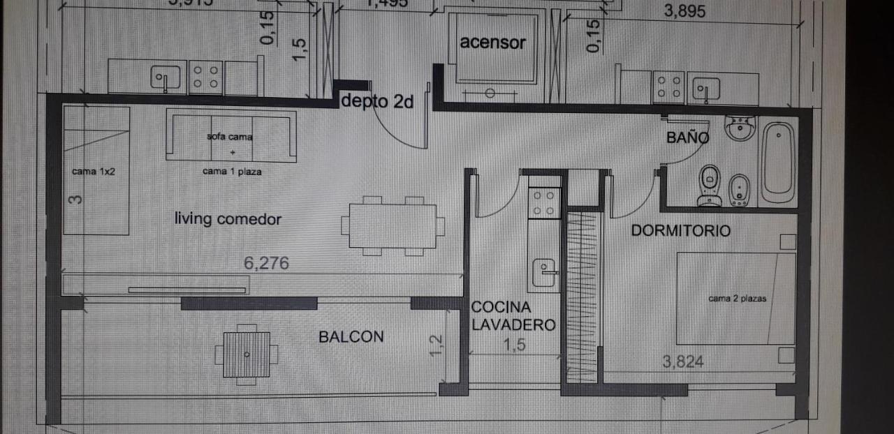 Apartment Aparts Centro 2 Ambientes 1